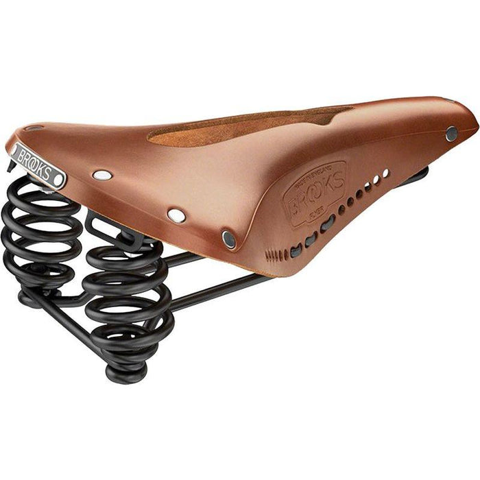 Brooks Flyer Saddle - Classic Touring Bicycle Saddle for Comfortable Long Rides Bicycle Saddles