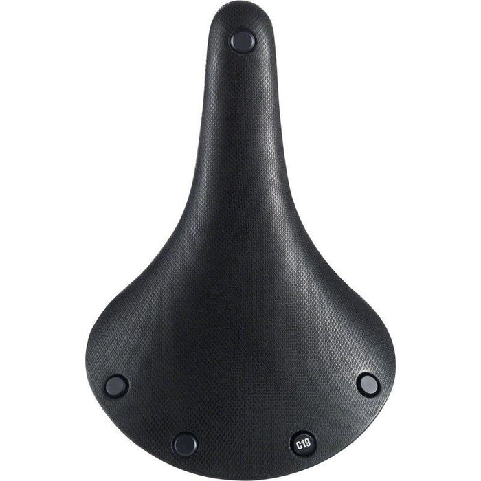Brooks C19 Carved All-Weather Saddle for Classic Cycling Comfort and Touring Bicycle Saddles