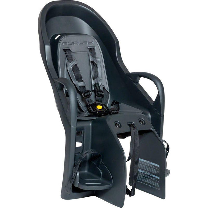Burley Dash Frame-Mount Child Bike Seat with Safety Harness for Toddlers and Kids