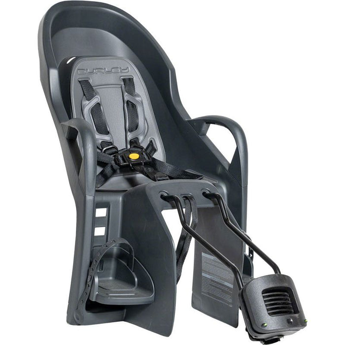 Burley Dash Frame-Mount Child Bike Seat with Safety Harness for Toddlers and Kids