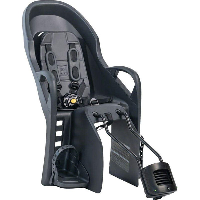 Burley Dash Frame-Mount Child Bike Seat with Safety Harness for Toddlers and Kids