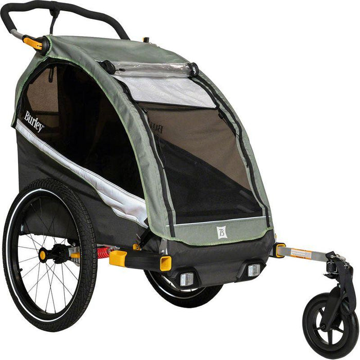 Burley D'Lite X Child Trailer - Lightweight All-Weather Kids Bike Trailer/Stroller Bicycle Child Seats