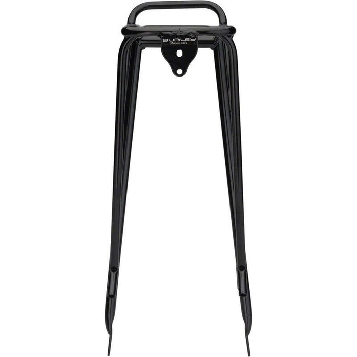 Burley Moose Trailercycle Rack with Light Bracket: Black Bicycle Cargo Racks