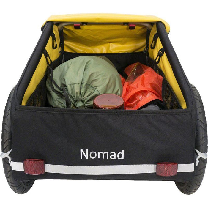 Burley Nomad Cargo Trailer - Yellow Bicycle Trailers