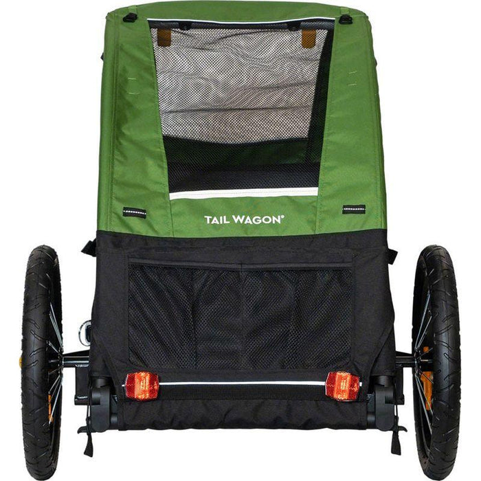 Burley Tail Wagon Pet Trailer - Fern Green Bicycle Trailers