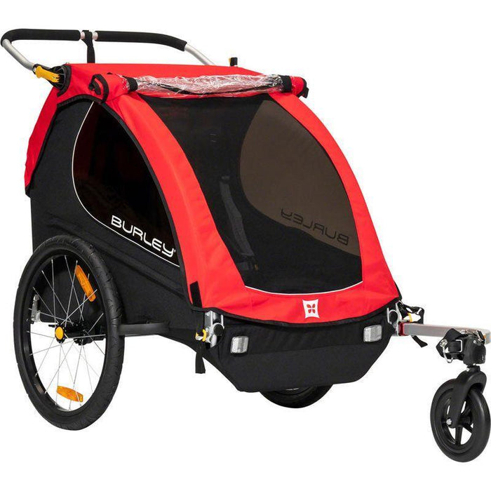 Burley Honey Bee Child Trailer - Red Bicycle Child Seats