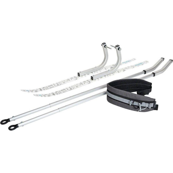 Burley Ski Kit - Arctic White Bicycle Stroller Accessories