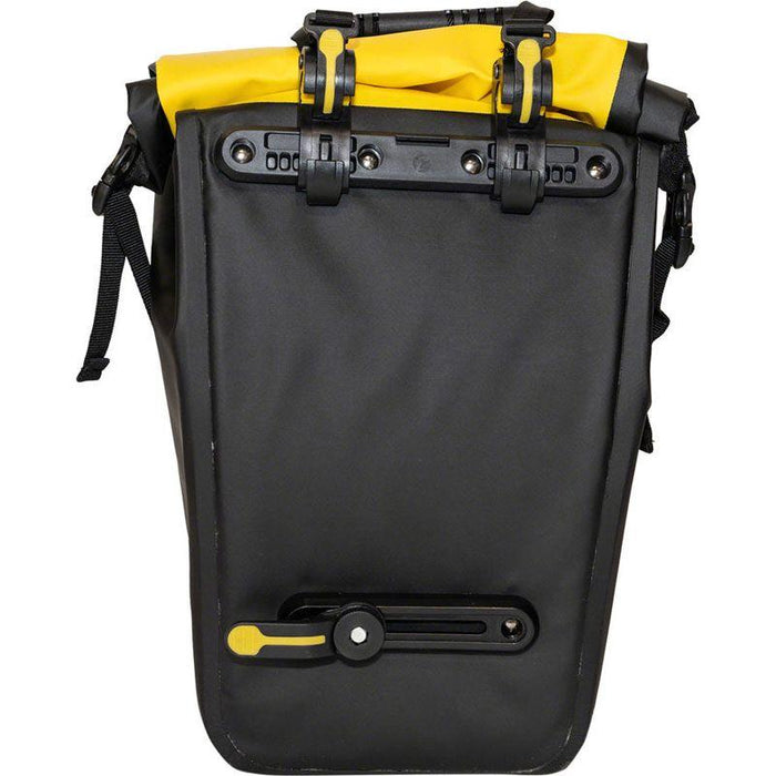 Burley Coho Pannier Set - 22L/Pair Yellow Bicycle Stroller Accessories