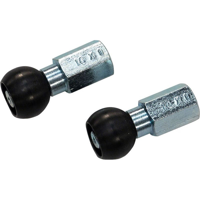 Burley Ballz Nutted Axle: 3/8 x 26 Bicycle Thru Axles