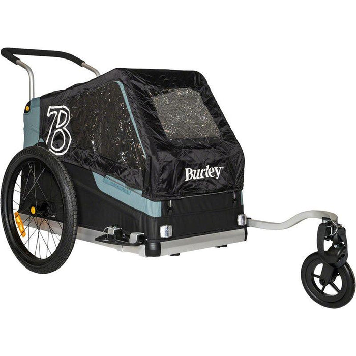 Burley Bark Ranger Pet Trailer Rain Cover for Weather Protection and Pet Comfort Bicycle Strollers