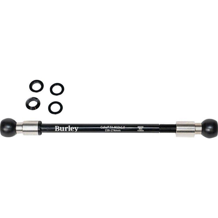 Burley Coho Thru-Axle Hitch Adapter for Bike Trailers and Thru-Axle Wheels Bicycle Thru Axles