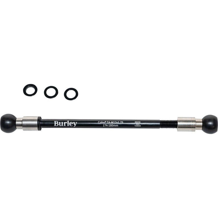 Burley Coho Thru-Axle Hitch Adapter for Bike Trailers and Thru-Axle Wheels Bicycle Thru Axles