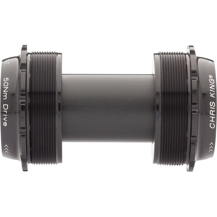 Chris King ThreadFit T47 24x Bottom Bracket with Fit Kit 6 - T47 For SRAM/Truvativ GXP Black