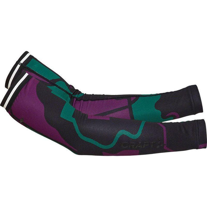 Craft ADV Bike Offroad Arm Warmer - Black/Multi X-Large/2X-Large