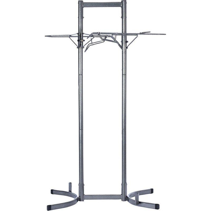 Delta Heavy Duty 2 Bike Upright Stand - Gray Bicycle Stands