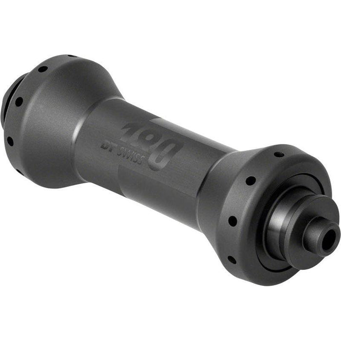 DT Swiss 180 Front Hub - QR x 100mm Rim Brake Black 20h Straight Pull