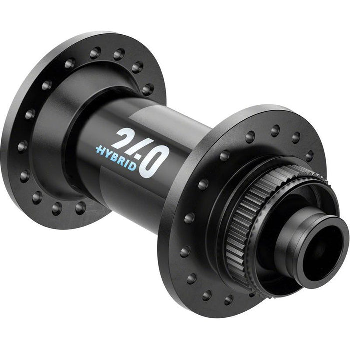 DT Swiss 240 Hybrid Front Hub - 15 x 110mm Center-Lock Black 32H