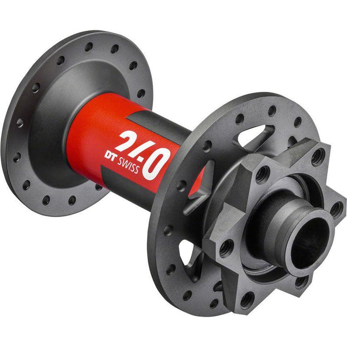 DT Swiss 240 Front Hub - 15 x 110mm 6-Bolt Black/Red 32H