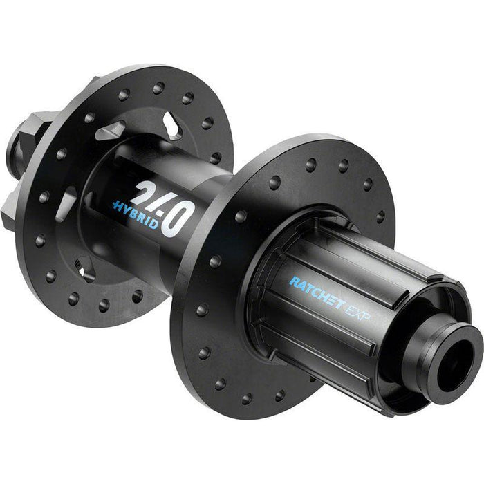 DT Swiss 240 Hybrid Rear Hub - 12 x 148mm 6-Bolt HG 11 MTN Black 32H 30pt