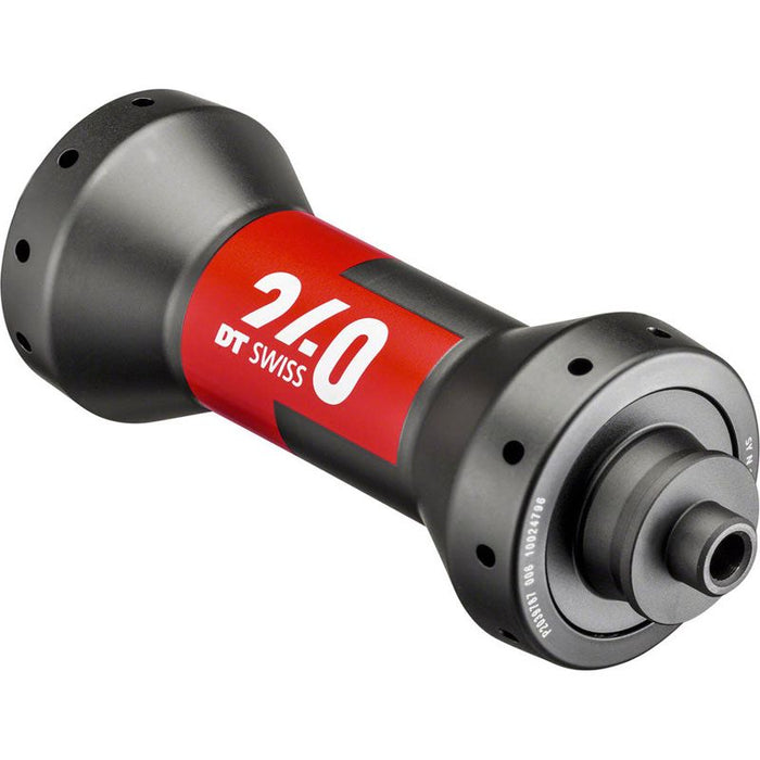 DT Swiss 240 Front Hub - QR x 100mm Black/Red 20H