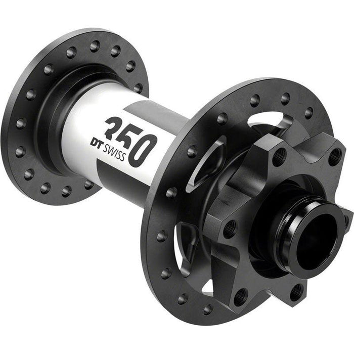 DT Swiss 350 Front Hub - 15 x 100mm 6-Bolt Black 28H