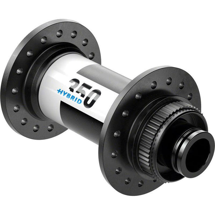 DT Swiss 350 Hybrid Front Hub - 15 x 110mm Center-Lock Black 32h