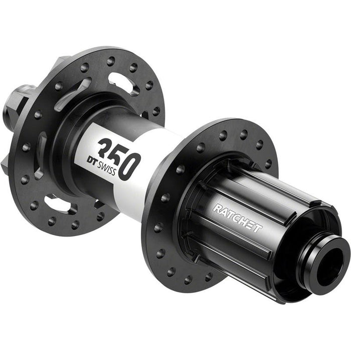 DT Swiss 350 Rear Hub - 12 x 148mm 6-Bolt HG11 MTN Black 28H 36pt