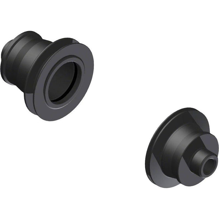 DT Swiss Front Axle Conversion Kit - 5 mm quick release Press fit Black