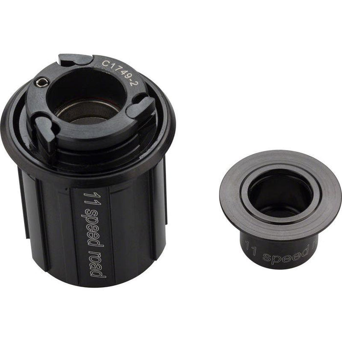 DT Swiss 3-Pawl Freehub Body - Shimano HG 11 Road Standard Aluminum / Steel Sealed Bearing Kit w/ End Cap 12 x 142 mm