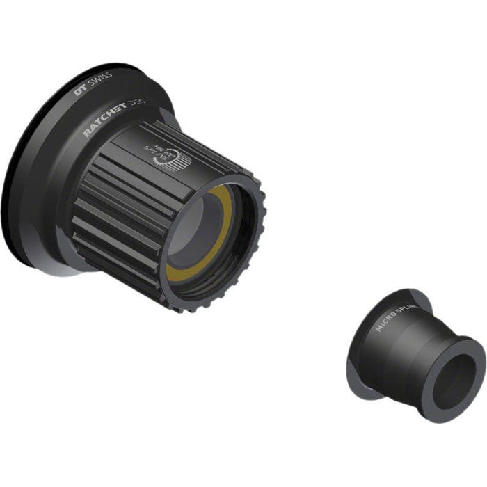 DT Swiss Ratchet DEG Freehub Body - Shimano Micro Spline Light Aluminum Ceramic Ball Bearing w/ End Cap 12 x 148 mm