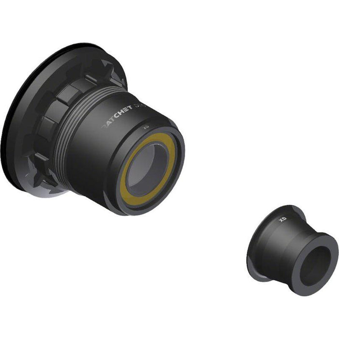 DT Swiss Ratchet DEG Freehub Body - SRAM XD Light Aluminum Ceramic Ball Bearing w/ End Cap 12 x 148 mm