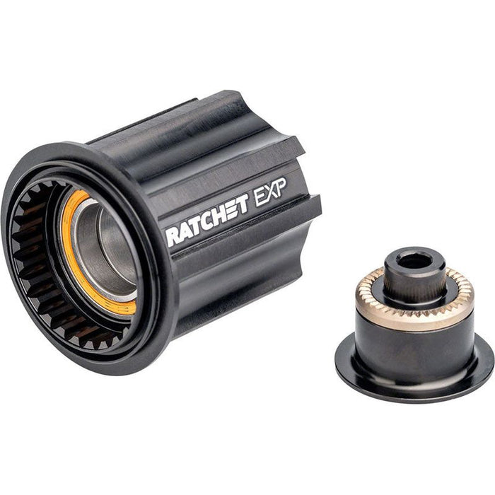 DT Swiss Ratchet EXP Freehub Body - Campagnolo 9 - 12s Standard Aluminum Ceramic Bearing QR x 130/135 mm Kit w/ End Cap