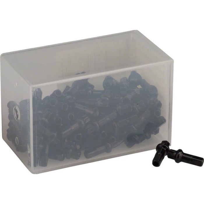 DT Swiss Pro Head Spoke Nipples - Aluminum 2.0 x 15mm Black Box of 100