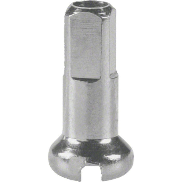 DT Swiss Standard Spoke Nipples - Brass 2.0 x 12mm Silver Box of 100