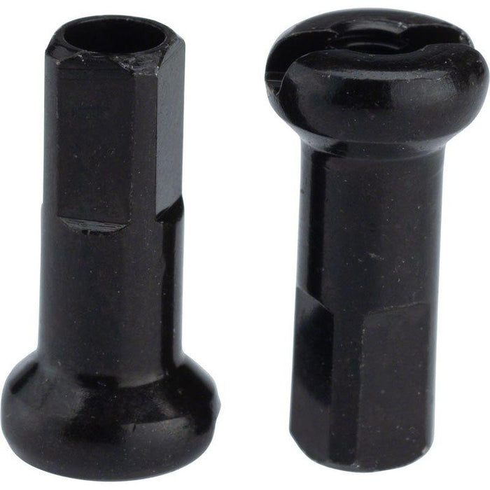 DT Swiss Standard Brass Nipples: 2.34 x 12mm Black Box of 100