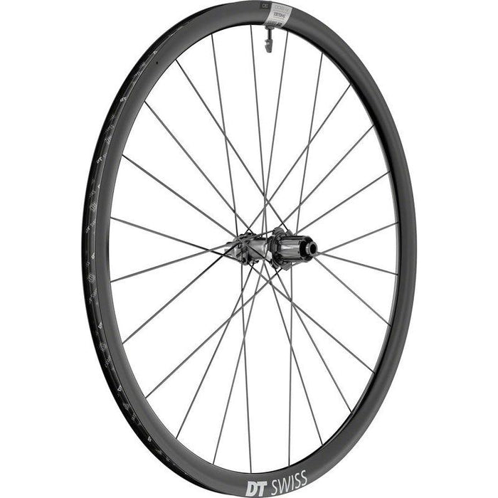 DT Swiss A 1800 Spline 30 Rear Wheel - 700c 12 x 142mm Center-Lock HG 11 Road Ratchet LN 18 Black