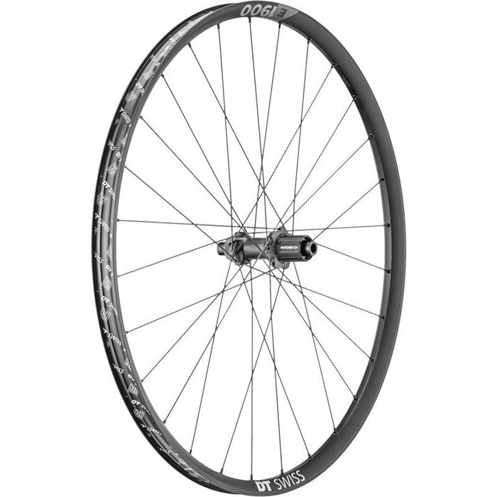 DT Swiss E 1900 Spline 30 Rear Wheel - 27.5 12 x 142mm Center-Lock HG 11 MTN Black
