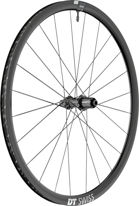DT Swiss AR 1600 Spline 30 Rear Wheel - 700c 12 x 142mm Center-Lock HG 11 Road Ratchet 36 SL Black
