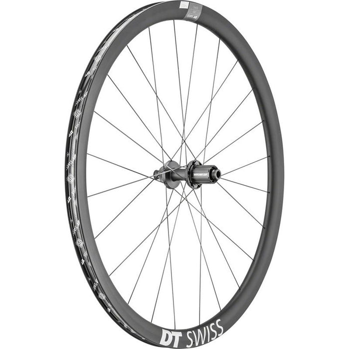 DT Swiss ERC 1400 DiCut 35 Rear Wheel - 700c 12 x 142mm Center-Lock HG 11 Road/XDR Black