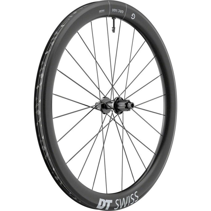 DT Swiss GRC 1400 DICUT 50 Rear Wheel - 700c 12 x 142mm Center-Lock N3W Ratchet EXP 36 Black