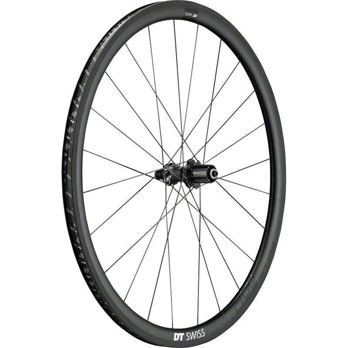 DT Swiss PRC 1400 Spline Rear Wheel - 700 QR x 130mm Rim Brake HG 11 Black
