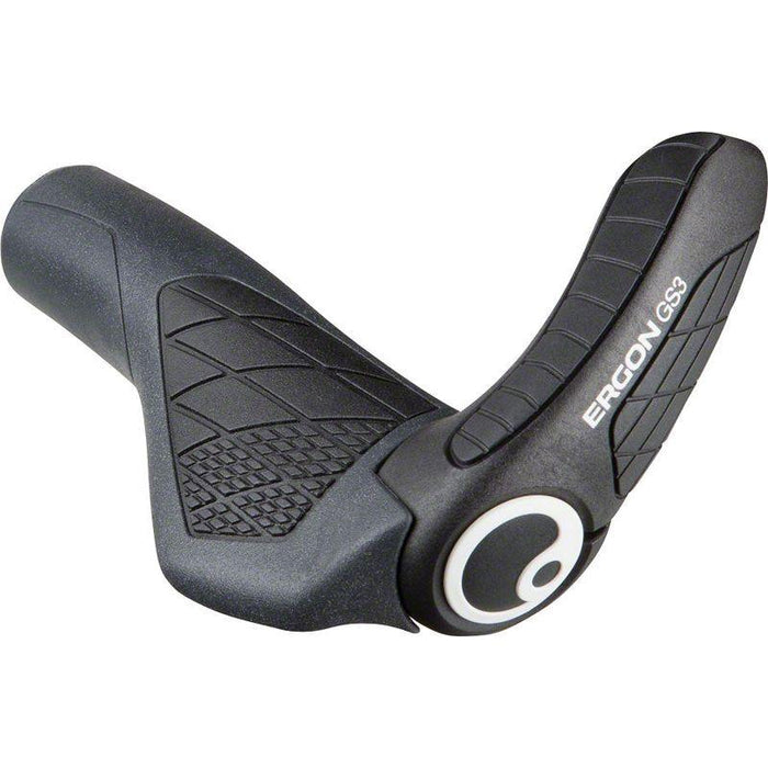 Ergon GS3 Grips - Lock-On Ergonomic Mountain Bike Handlebar Grips with Wing Support Bicycle Grips