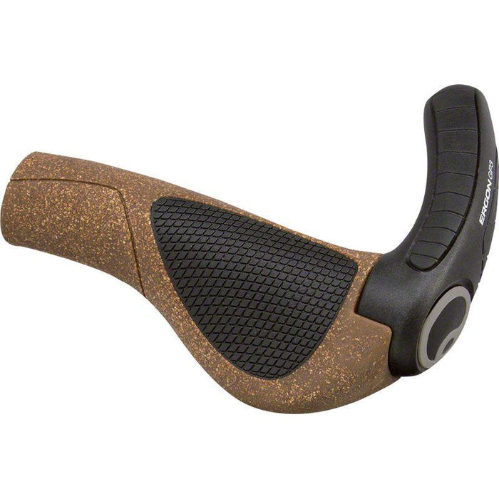 Ergon GP3 & GP3 Evo BioKork Lock-On Ergonomic Grips for Bicycles and E-Bikes Bicycle Grips