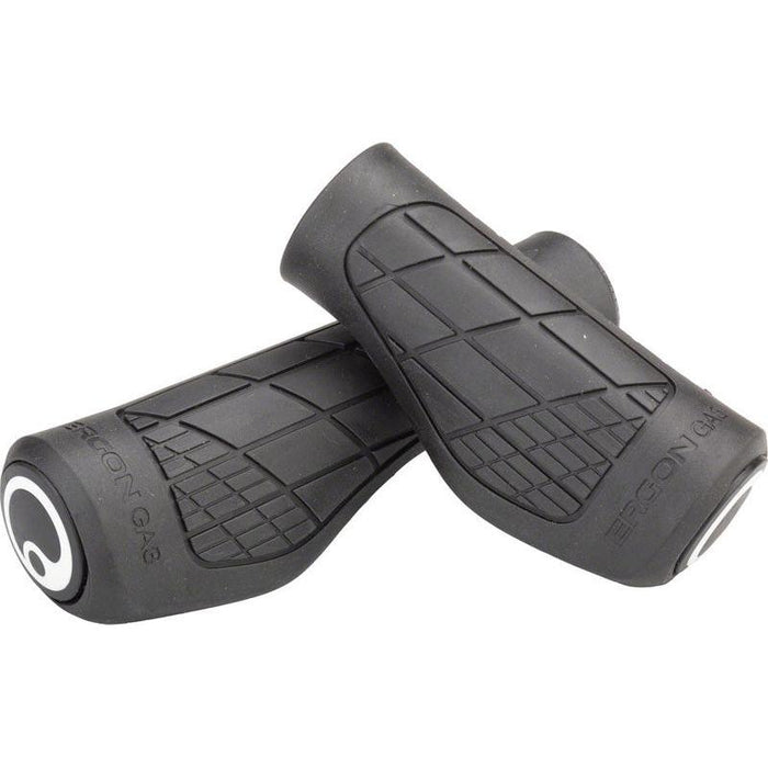 Ergon GA3 Grips - Twistshift Single Black Bicycle Grips
