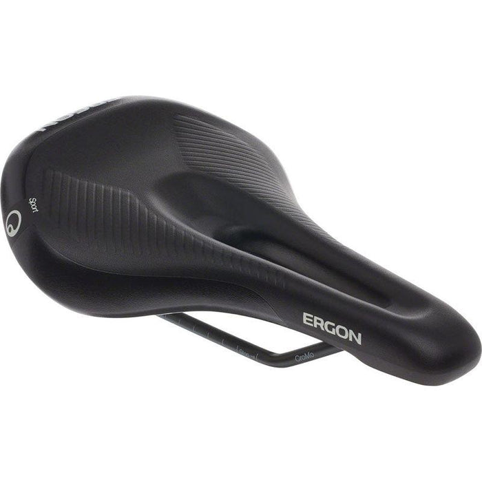 Ergon SM E Mountain Sport Saddle Women's - Chromoly Stealth Performance Saddle for E-MTB Bicycle Saddles