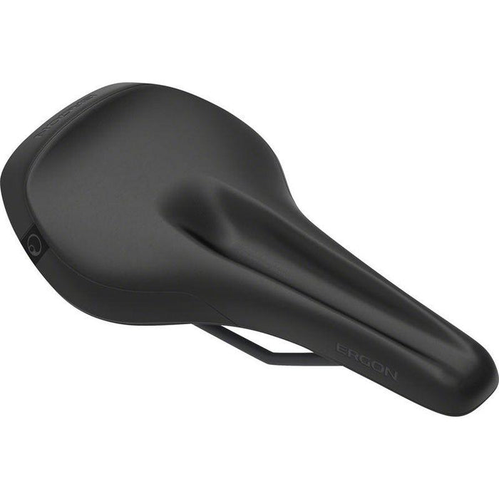 Ergon SM E-Mountain Core Prime Saddle - Stealth Women's Ergonomic E-MTB Saddle Bicycle Saddles