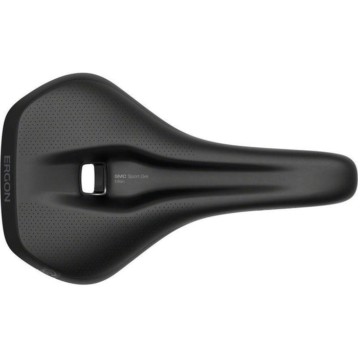 Ergon SMC Sport Gel Saddle - Stealth Men's Performance Cycling Comfort Saddle Bicycle Saddles