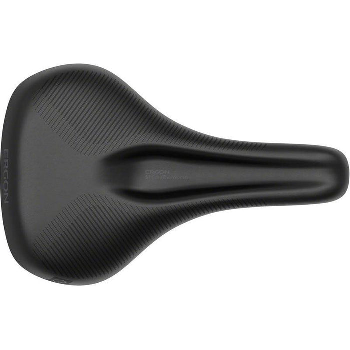 Ergon ST Core Evo Women's Saddle - Ergonomic Bicycle Saddle for Road and Trail Riding Bicycle Saddles
