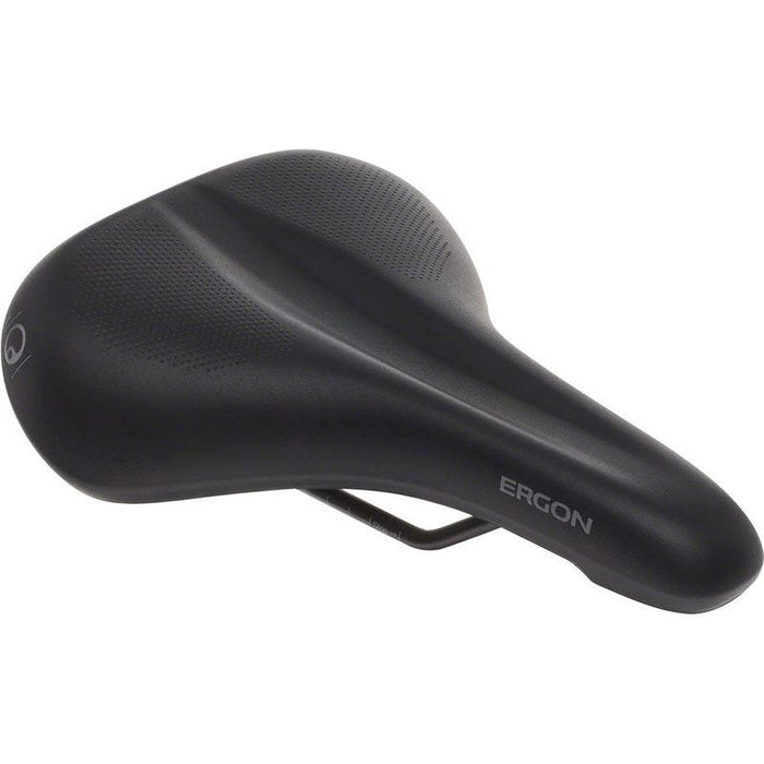 Ergon ST Gel Saddle Men - Ergonomic Gel Cycling Saddle, Rail-Mounted Comfort Seat Bicycle Saddles