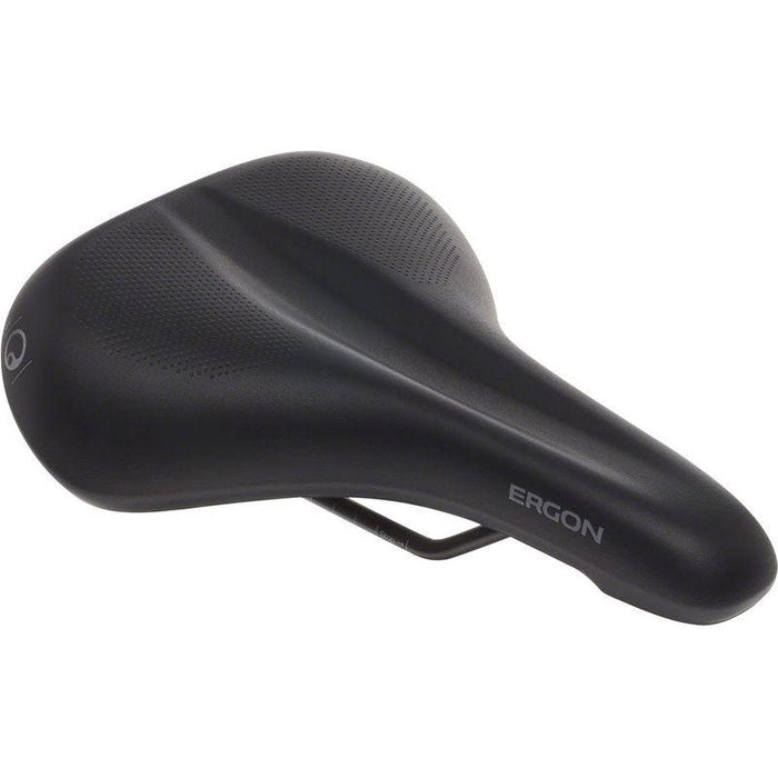 Ergon ST Gel Saddle Men - Ergonomic Gel Cycling Saddle, Rail-Mounted Comfort Seat Bicycle Saddles
